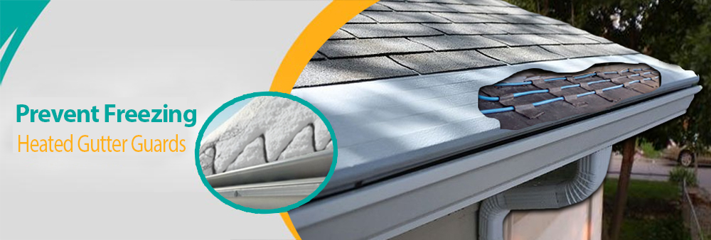 Heated Gutter Guards in Connecticut and the Surrounding New England Areas by For-U-Builders