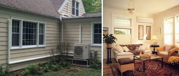 Ductless Heating & Cooling system for your home