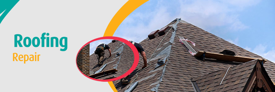 Banner of roofing repair