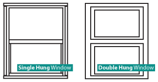 Single or Double Hung Window