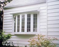 Bowed Vinyl Window