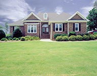 Double Hung Vinyl Windows & Wooden Entry Door