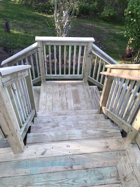 New Pt deck & steps